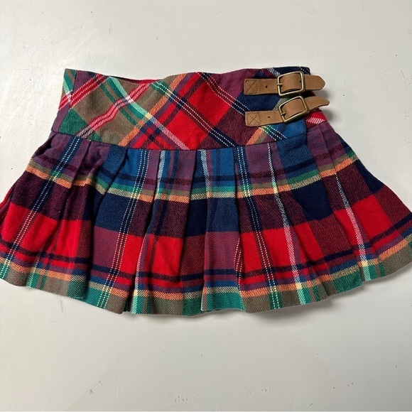 Ralph Lauren Polo Girls Plaid Skirt 4 - Picture 1 of 5